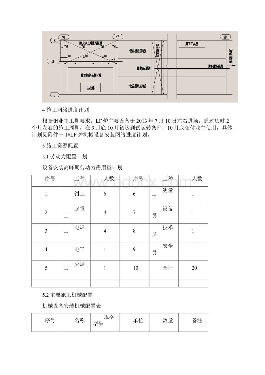 LF炉机械设备安装施工.docx_第2页