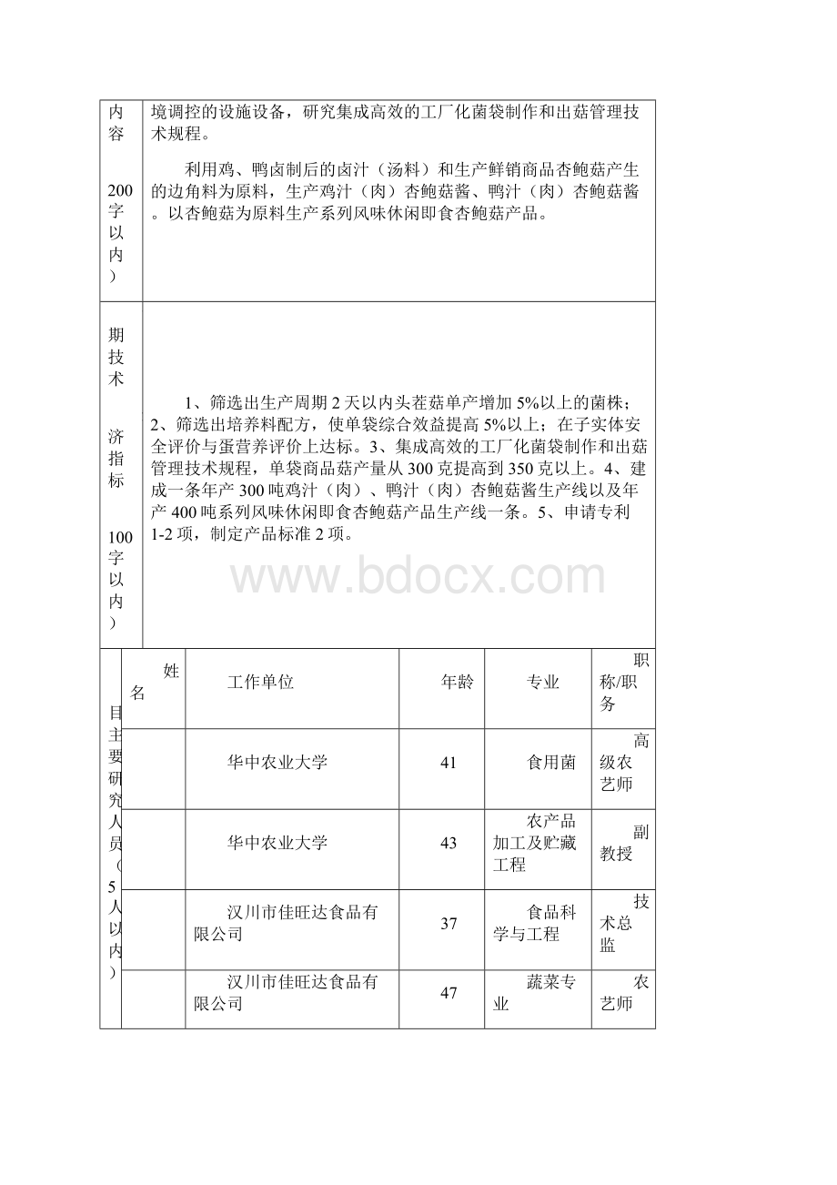 杏鲍菇工厂化安全高效栽培与深加工技术集成与示范研发.docx_第2页