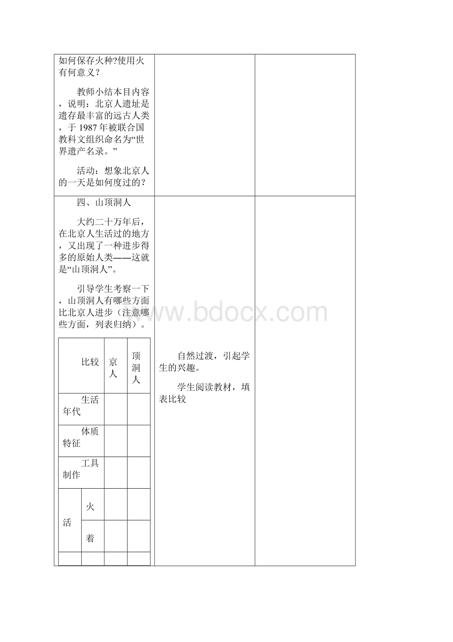 川教版七年级上册历史教案全套2Word文档格式.docx_第3页