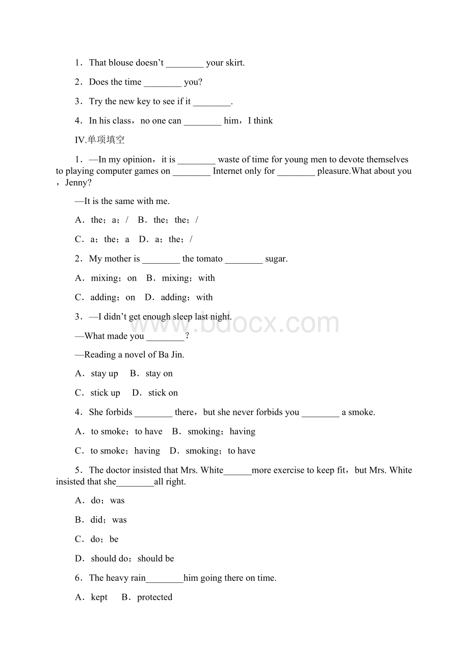 牛津版必修一课时作业Unit 2 Growing pains Period Four TaskWord下载.docx_第2页