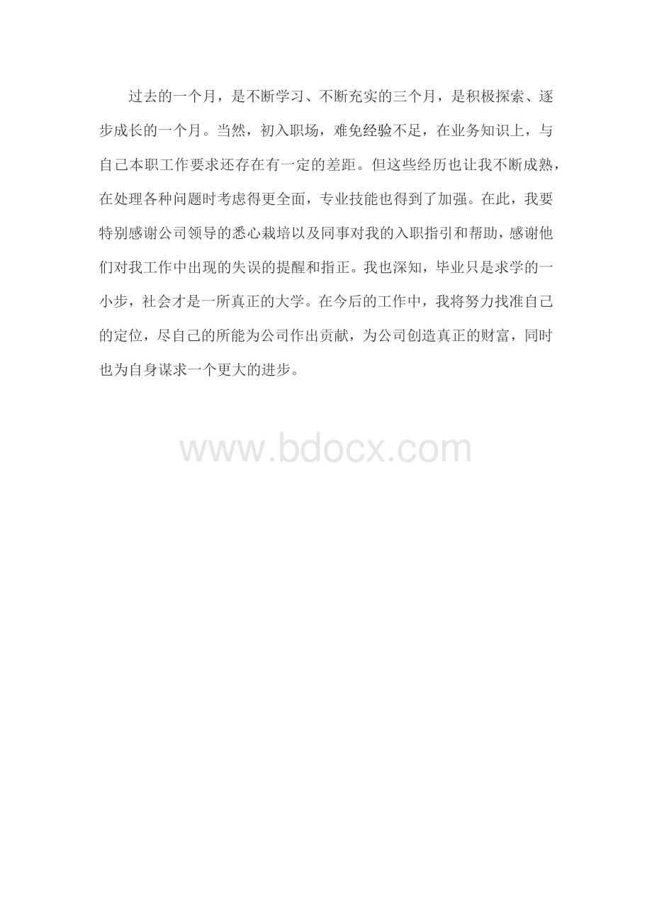 新入职员工转正工作总结.docx_第3页