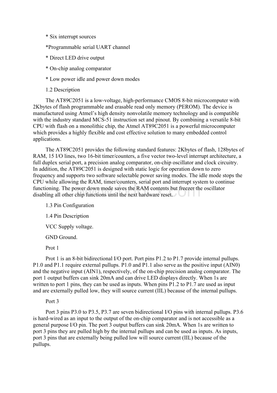 毕业论文外文文献翻译Ultrasonicrangingsystemdesign超声测距系统设计.docx_第3页