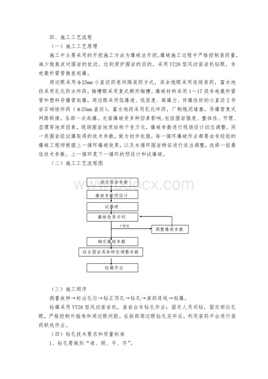 隧道光面爆破施工工法_精品文档.doc_第2页