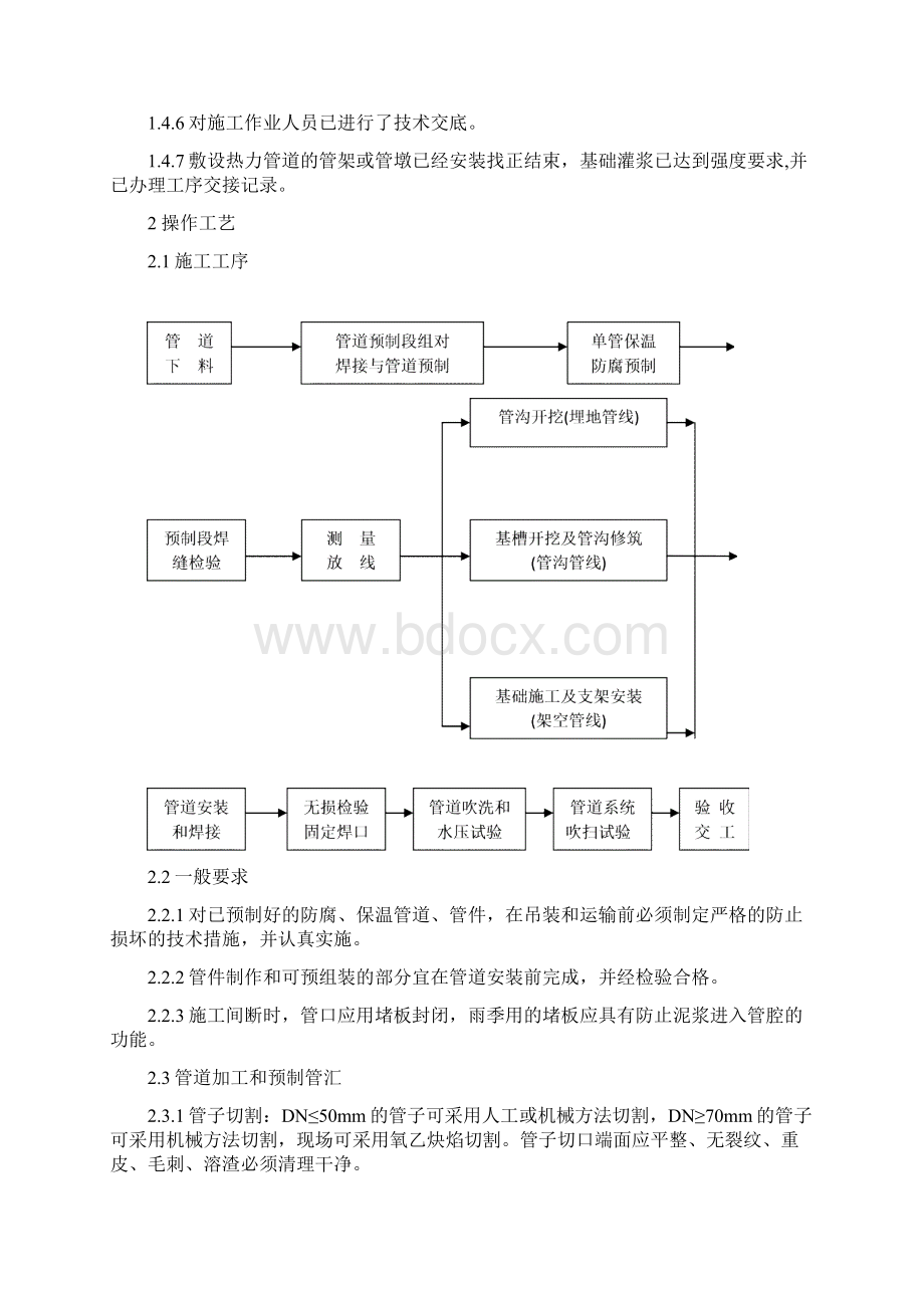 热力管道安装施工工艺.docx_第2页