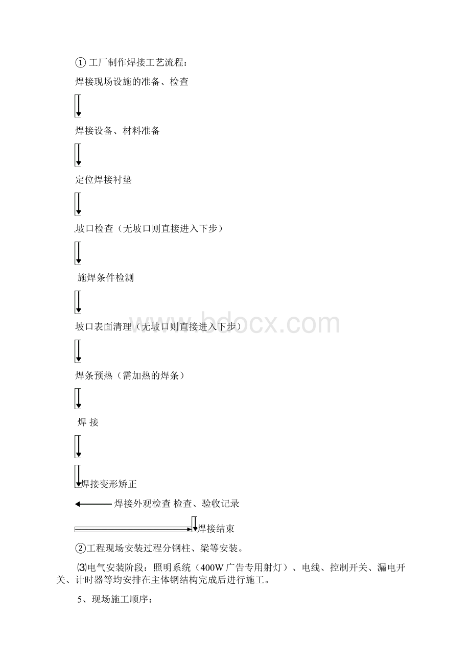 户外大型广告牌工程施工现场组织设计.docx_第3页