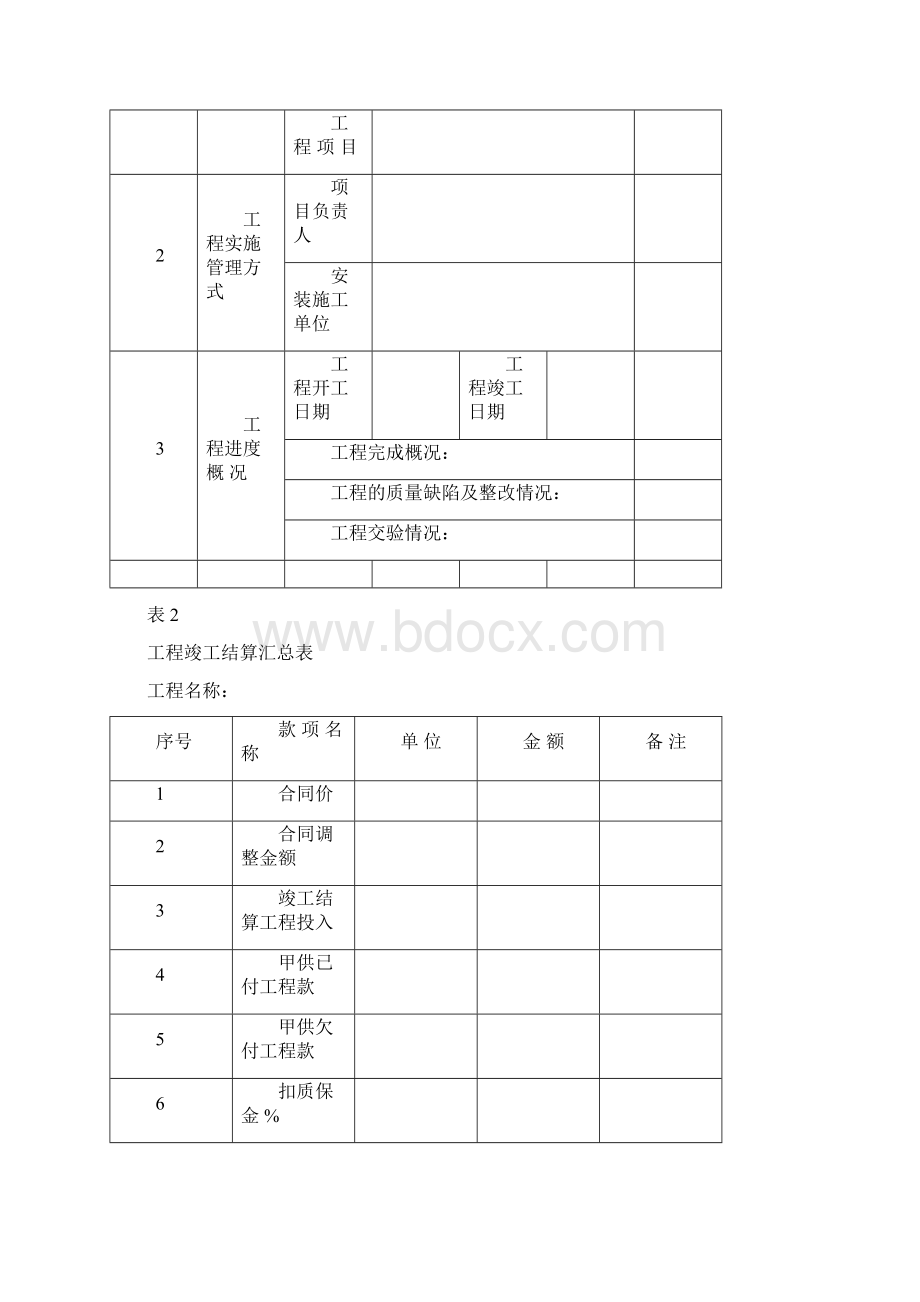 工程竣工结算书1Word格式文档下载.docx_第2页