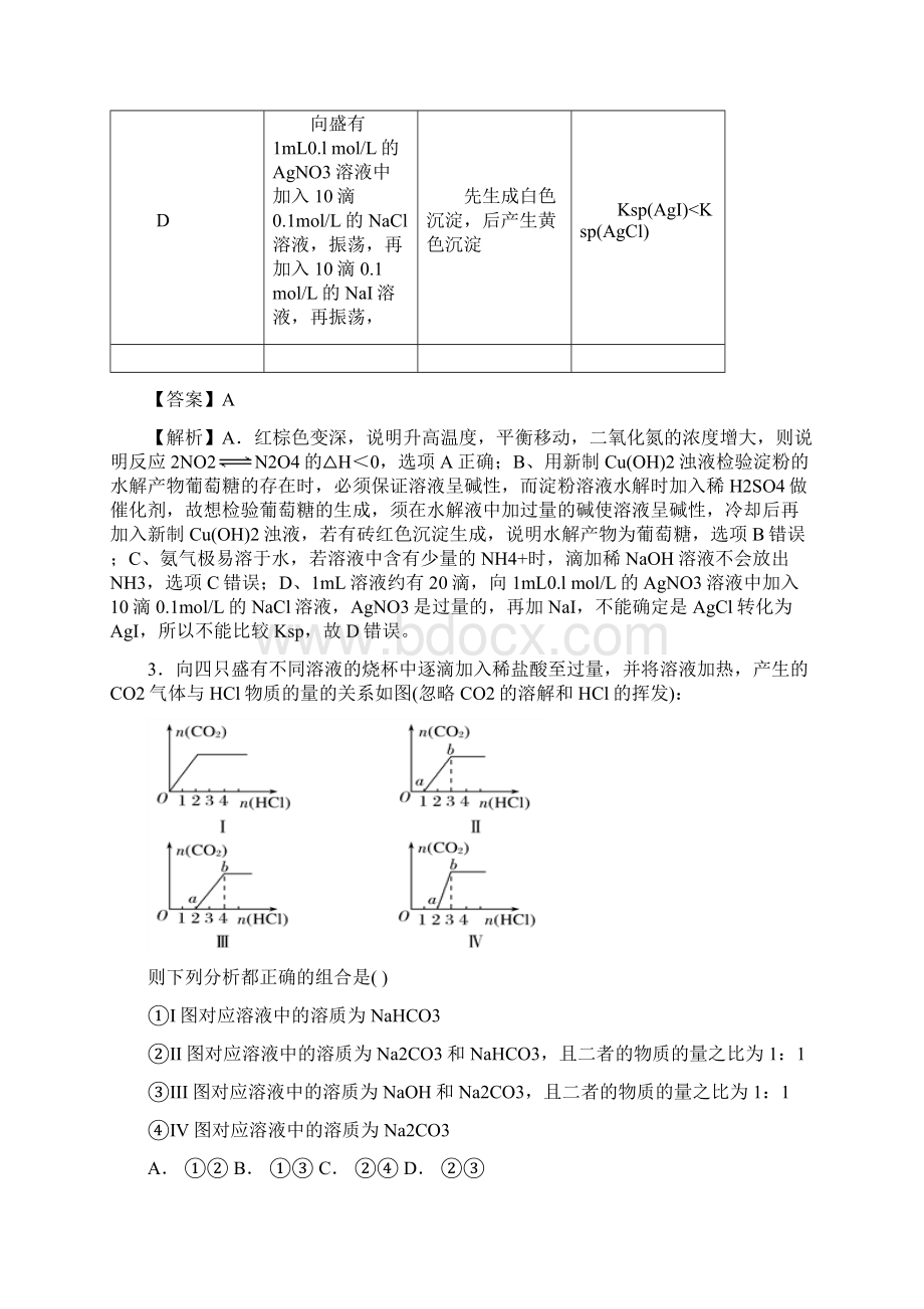 高考化学考点30元素及其化合的的转化必刷题Word文档下载推荐.docx_第2页