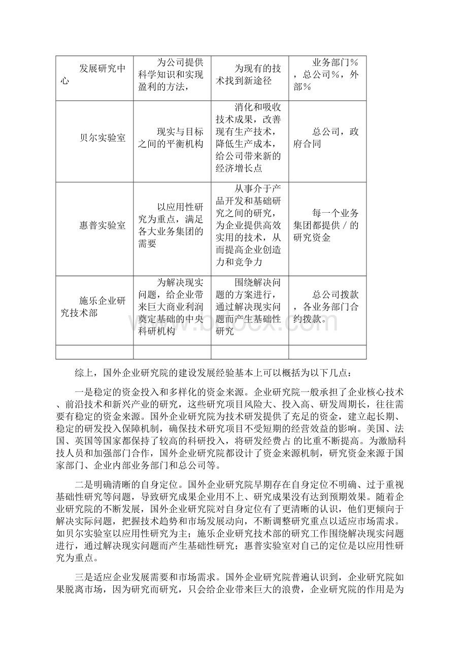 浙江省重点企业研究院建设研究报告Word文档下载推荐.docx_第3页