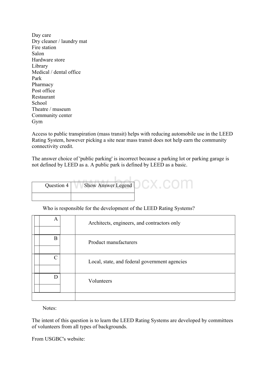 LEEDGA考试模拟题带答案.docx_第3页