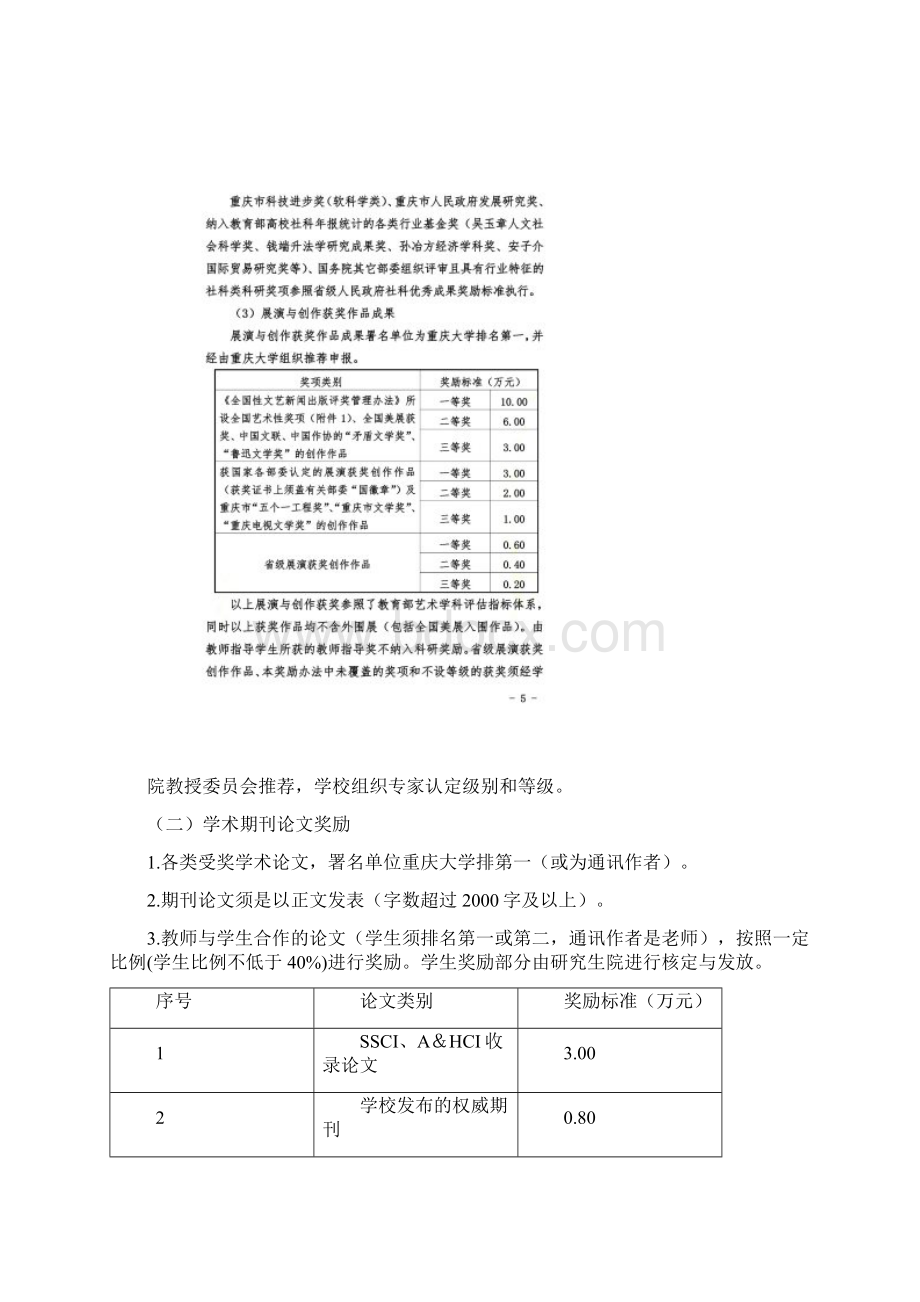 重庆大学人文社科科研奖励办法试行文档格式.docx_第3页