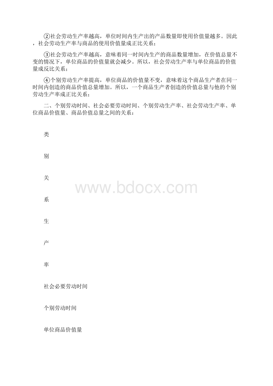 高一政治经济生活易错知识点Word格式.docx_第3页