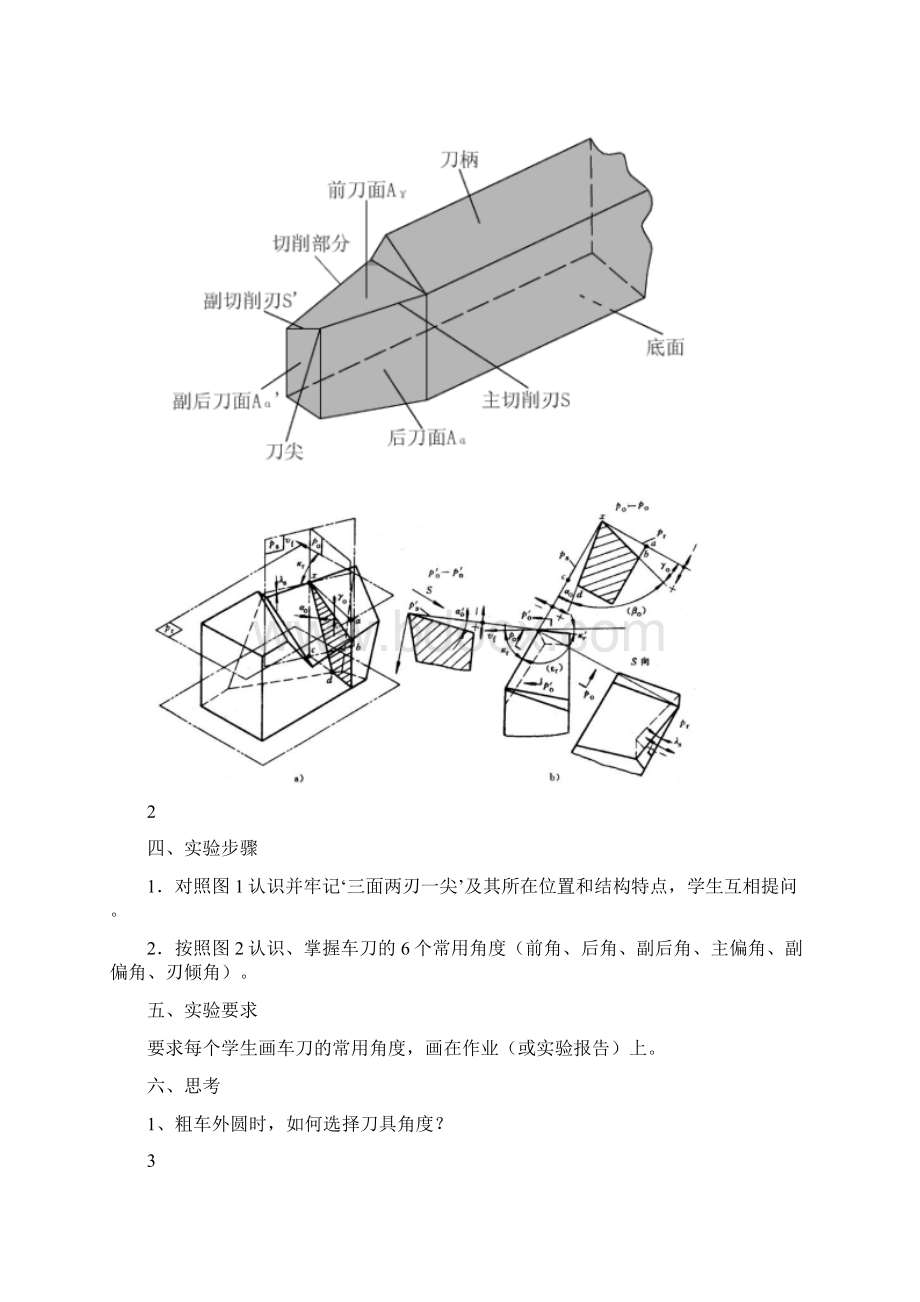 机械制造工艺学实验指导书最新精.docx_第2页