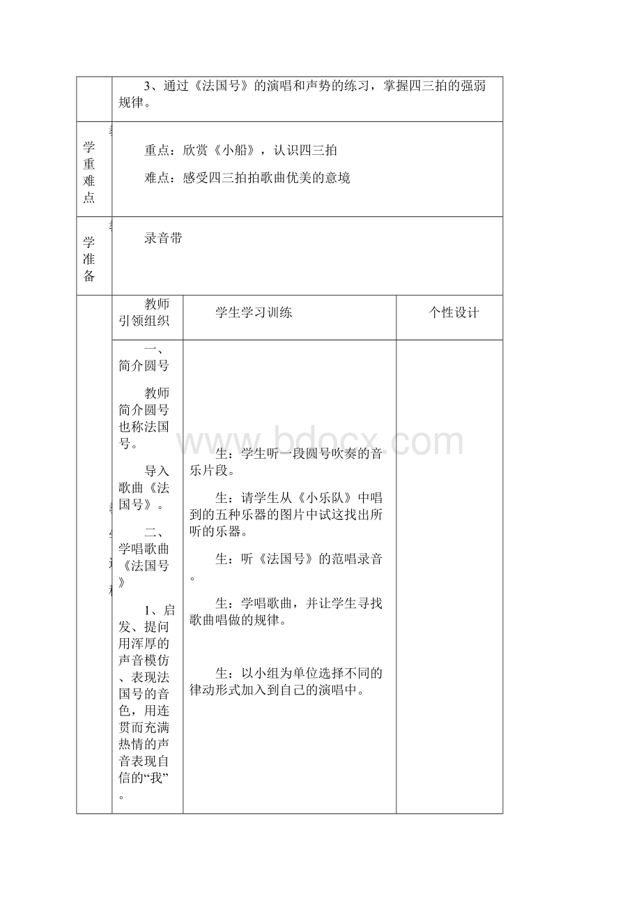 三年级音乐第五单元教案Word文档格式.docx_第2页