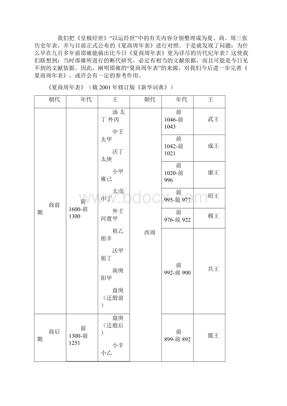 皇极经世》与《夏商周年表》.docx_第2页