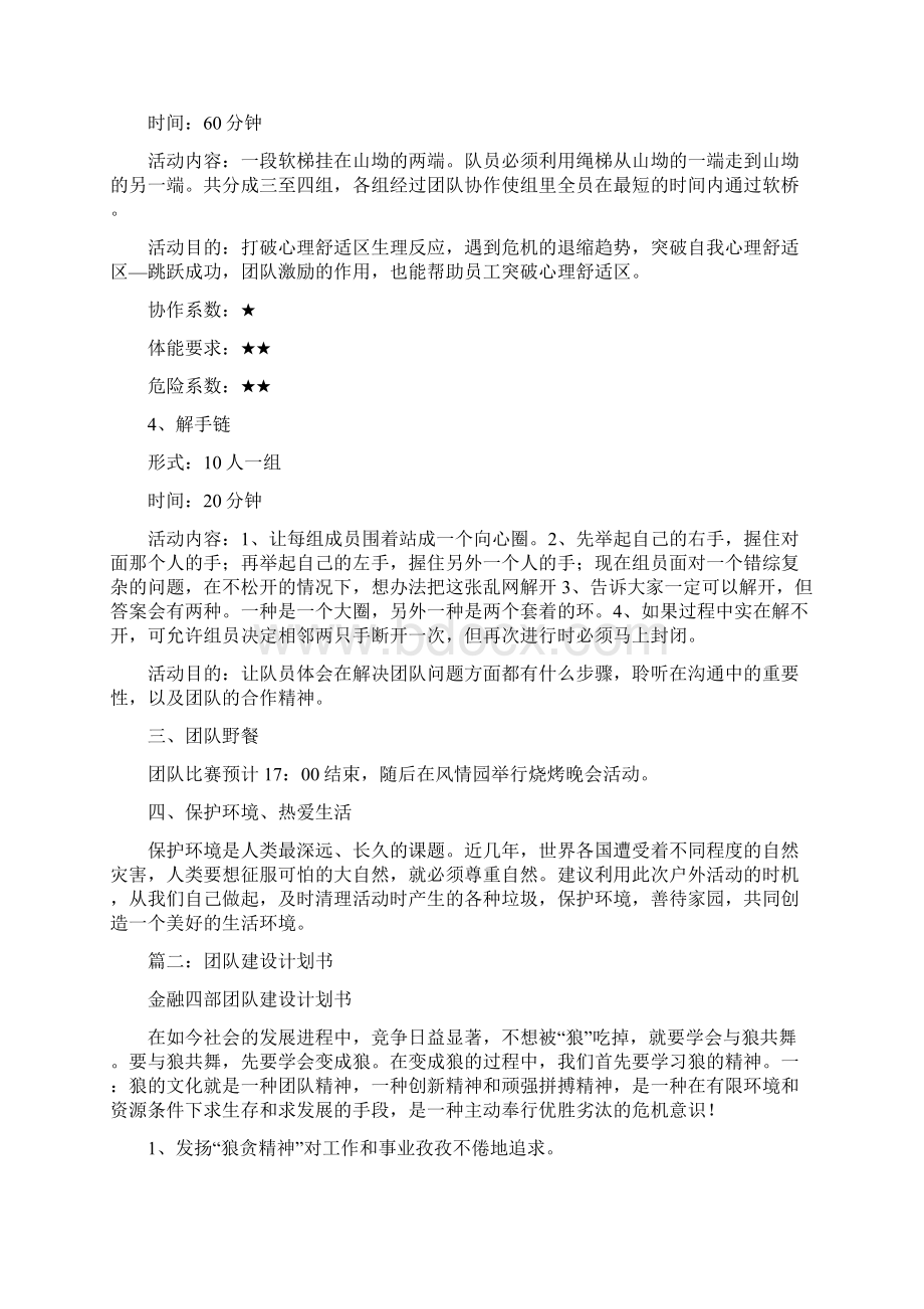 团队建设策划方案.docx_第2页