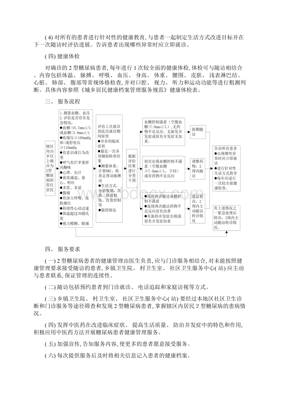 新版二型糖尿病患者健康管理服务规范模板文档格式.docx_第2页