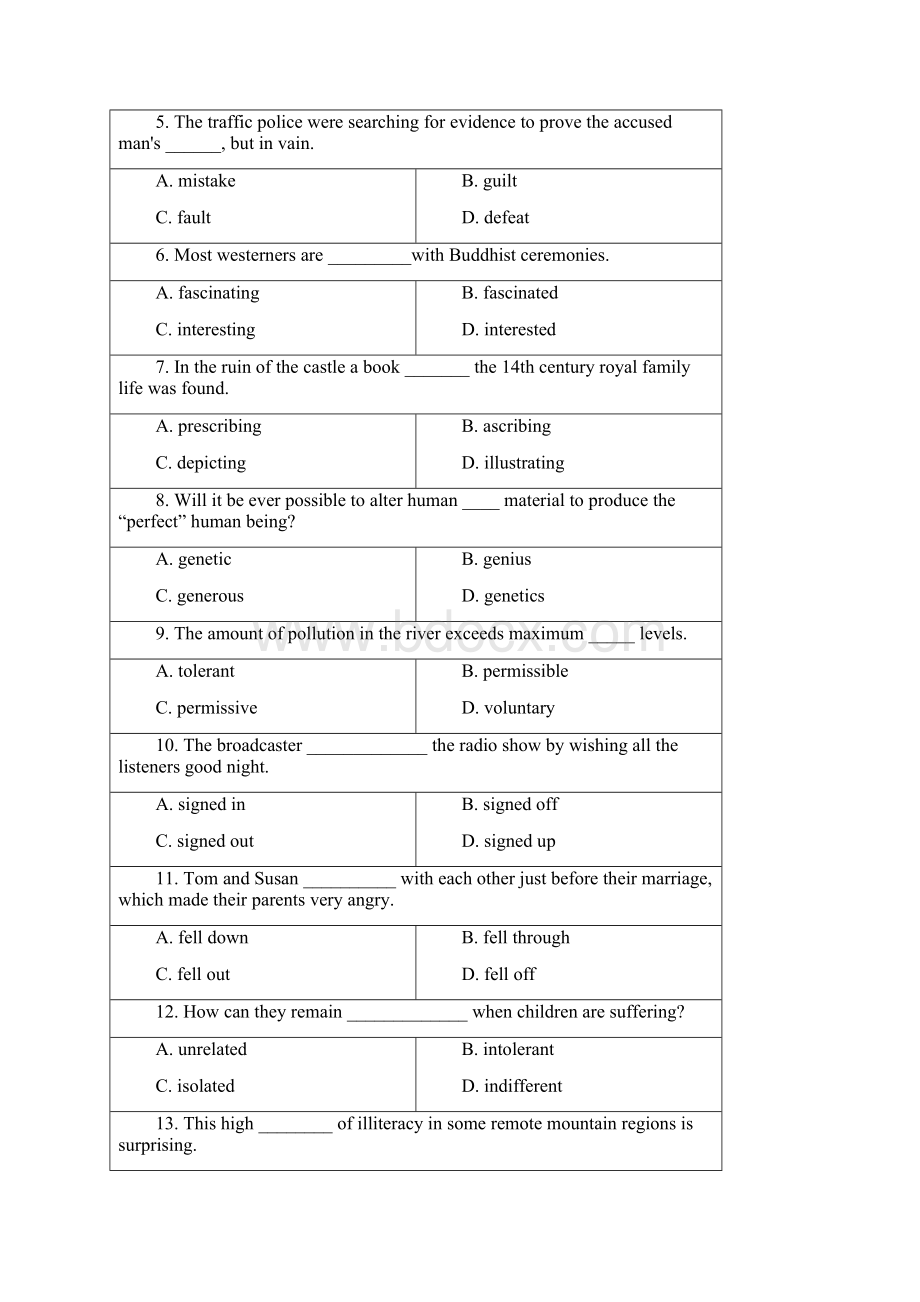 暨南大学241基础英语考研真题硕士研究生入学考试试题.docx_第2页