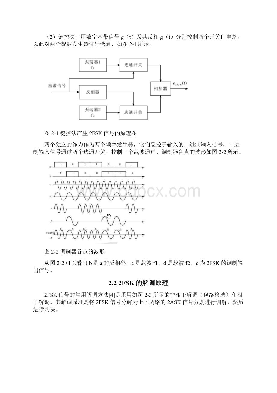 通信原理2FSK课程设计Word格式文档下载.docx_第3页