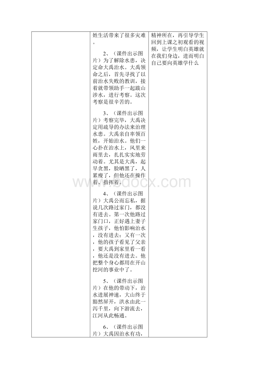 新太阳升小学张英丽 品读故事赞英雄教学设计Word格式.docx_第3页