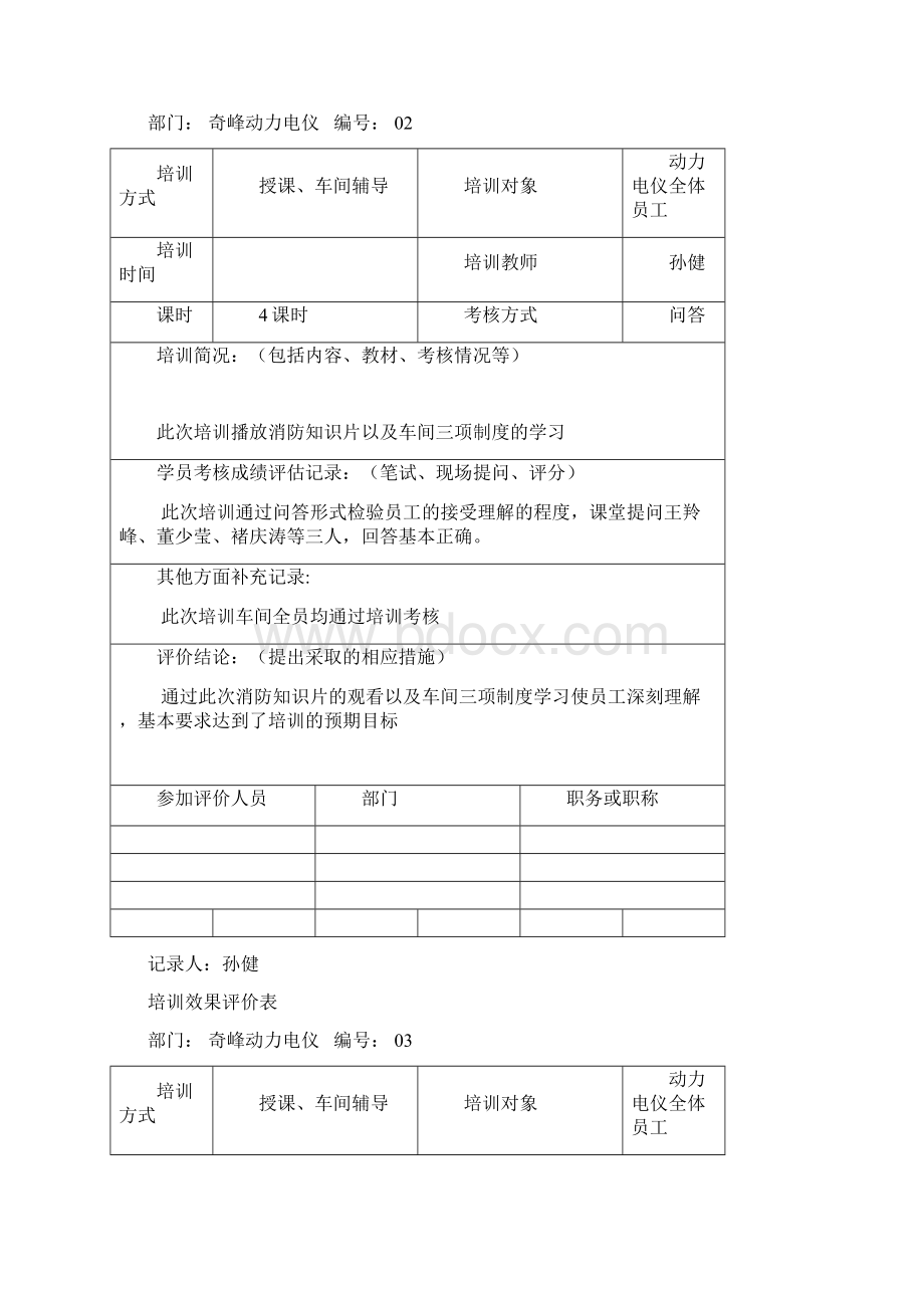 培训效果评价表Word文档下载推荐.docx_第2页