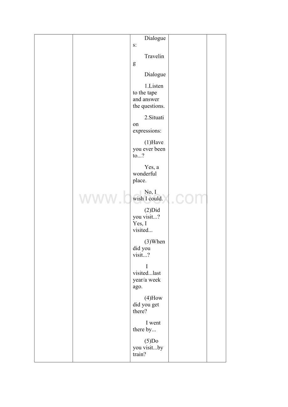 中职基础模块英语第二册教学案.docx_第2页