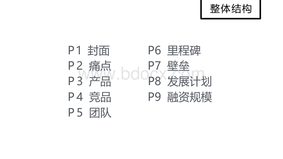 创业公司商业计划书模板(BP)优质PPT.pptx_第3页