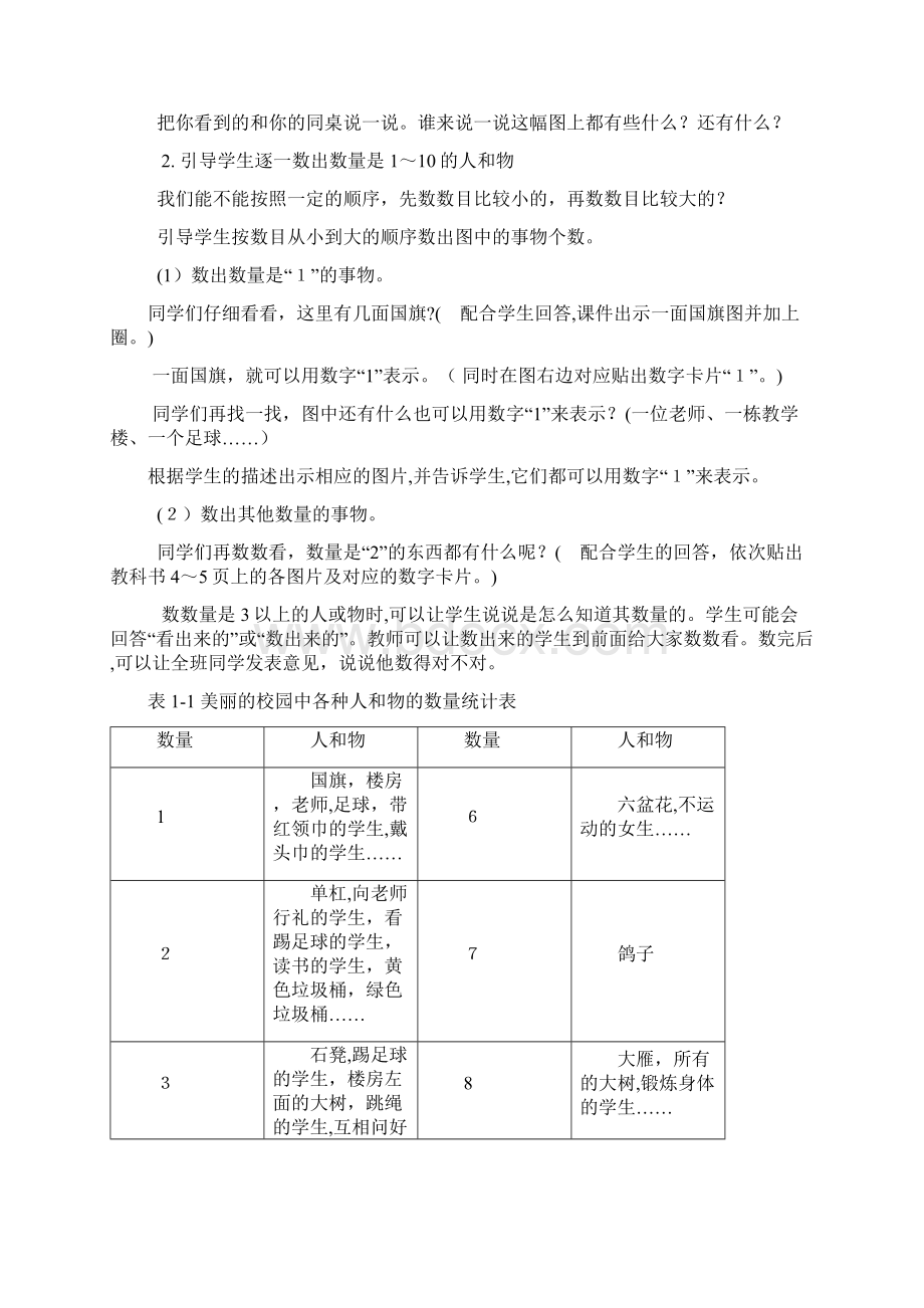 人教版《义务教育教科书数学》一年级上册Word文档格式.docx_第2页