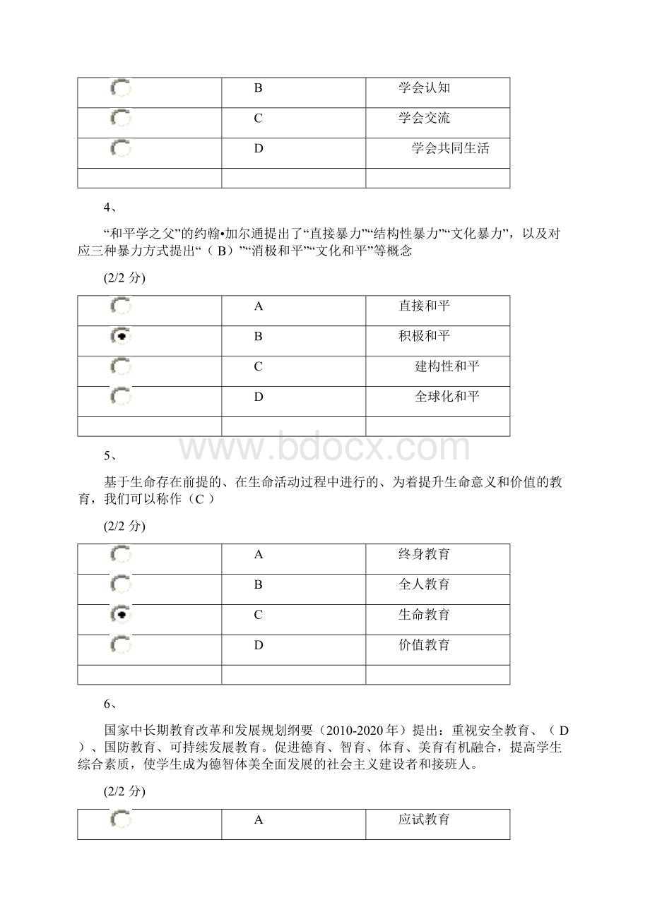 西安交通大学15年课程考试《教育人类学》作业考核试题及答案Word格式文档下载.docx_第2页