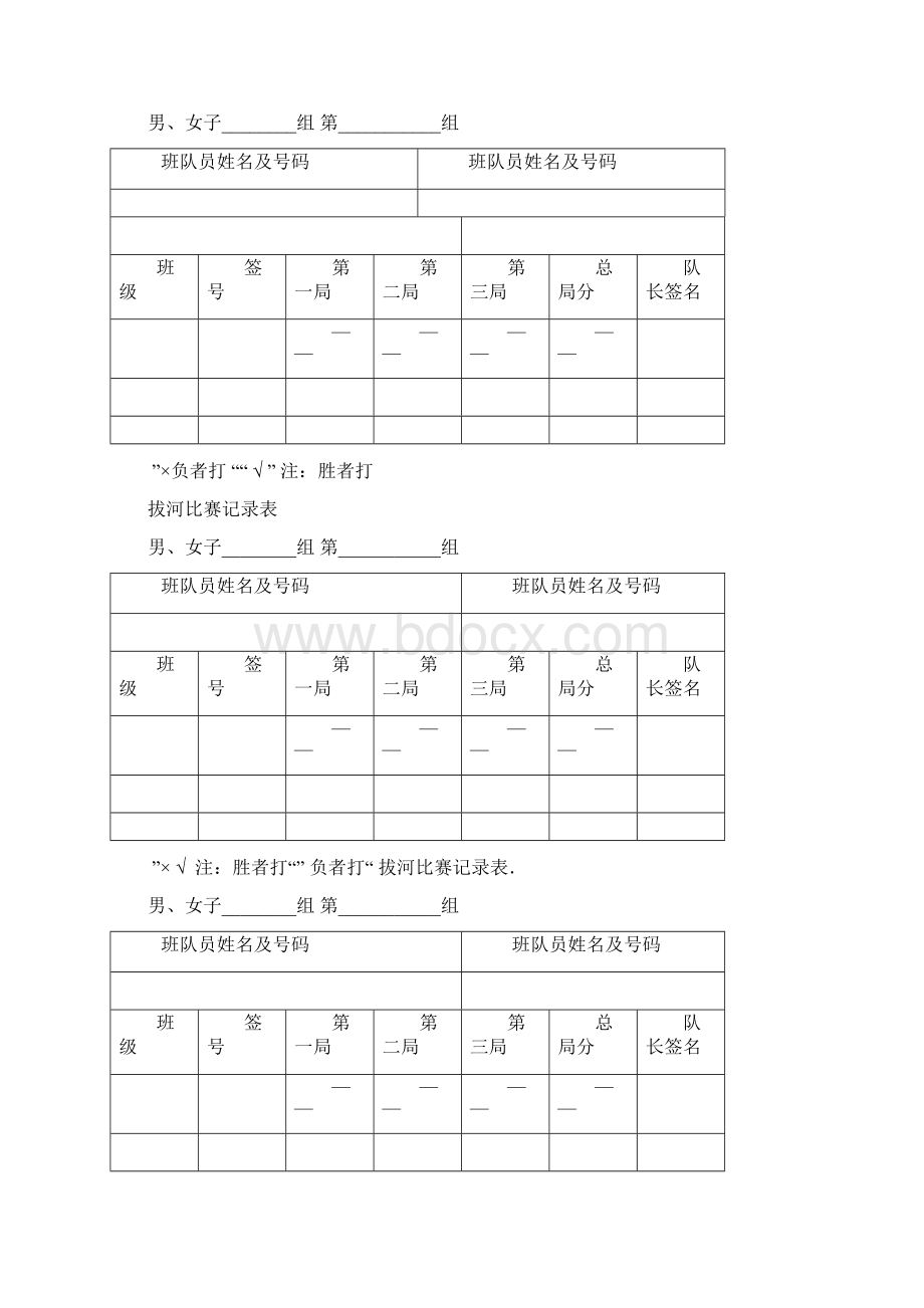 拔河比赛记录表.docx_第3页