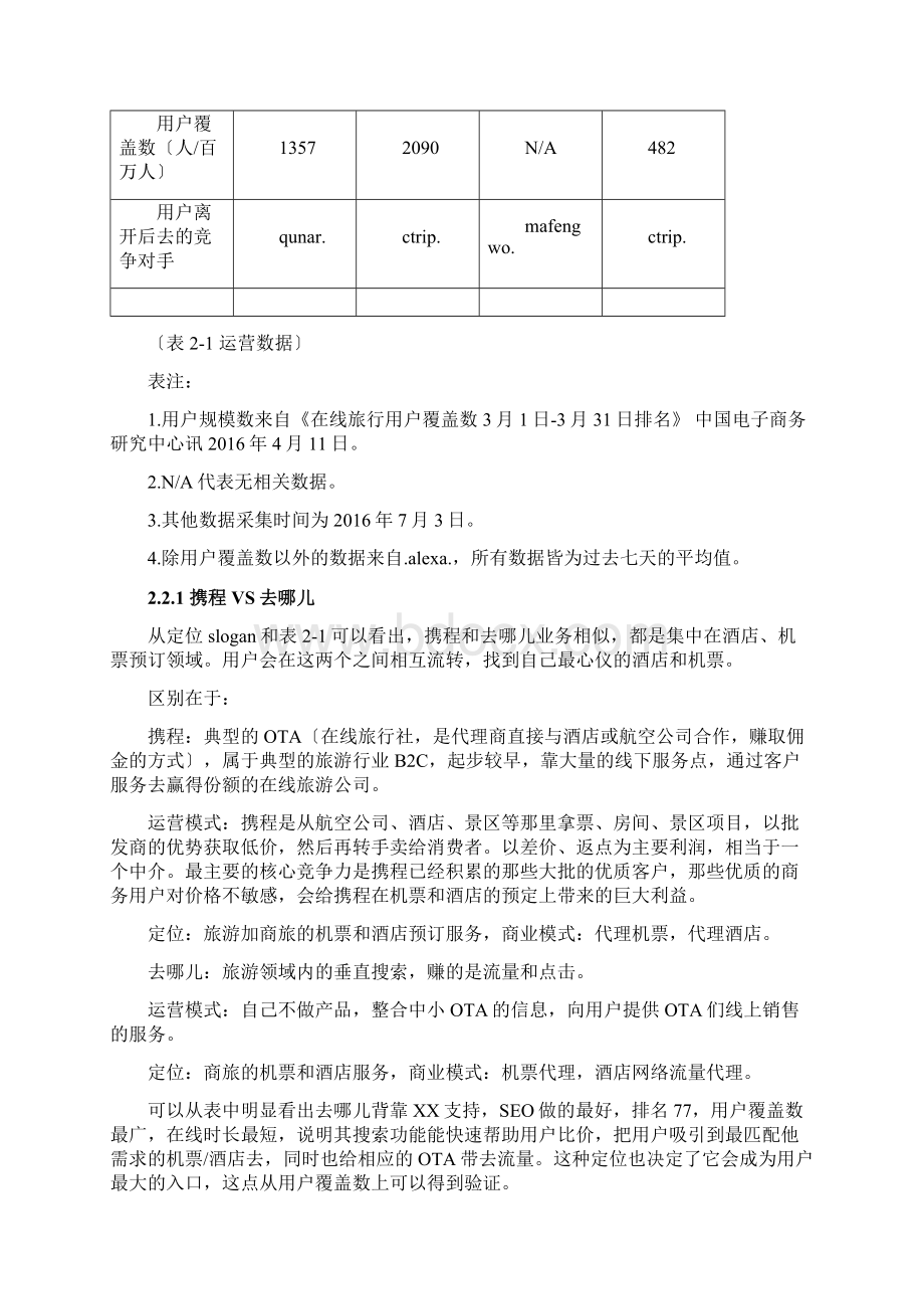 旅游网站竞品分析报告DOC30页.docx_第3页