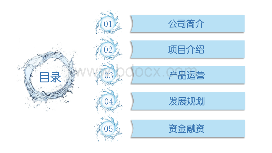 冰爽水元素创业融资计划书.pptx_第2页