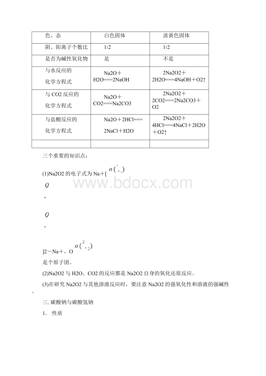 钠及其化合物的讲义文档格式.docx_第3页