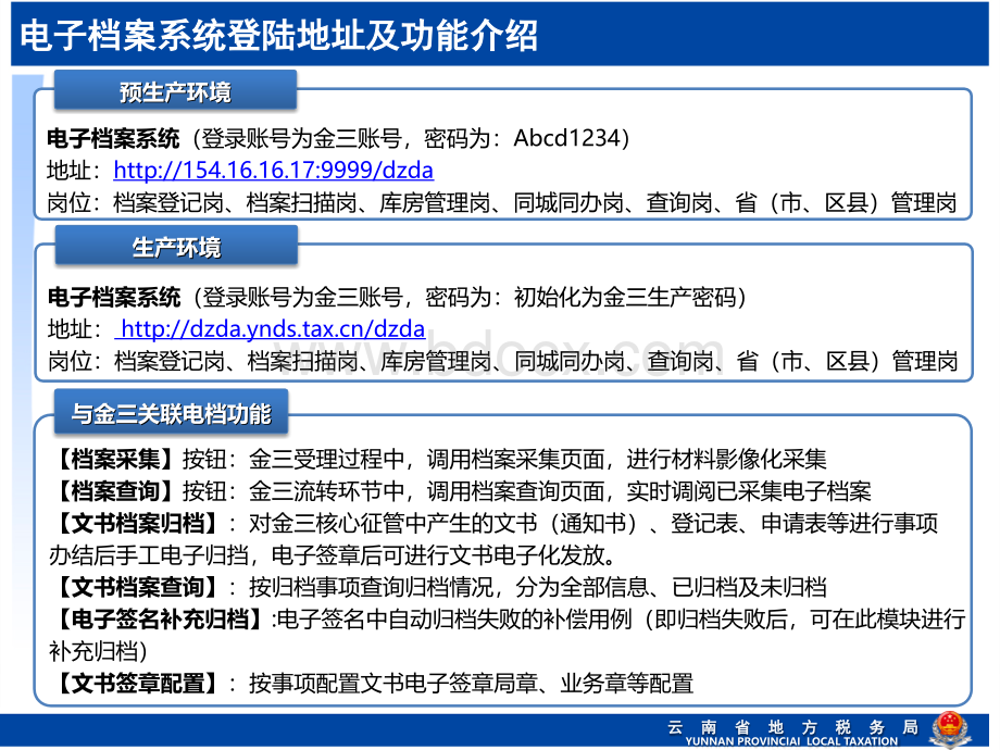 云南地税-电子税务局-税局端操作培训(电子档案系统).pptx_第3页