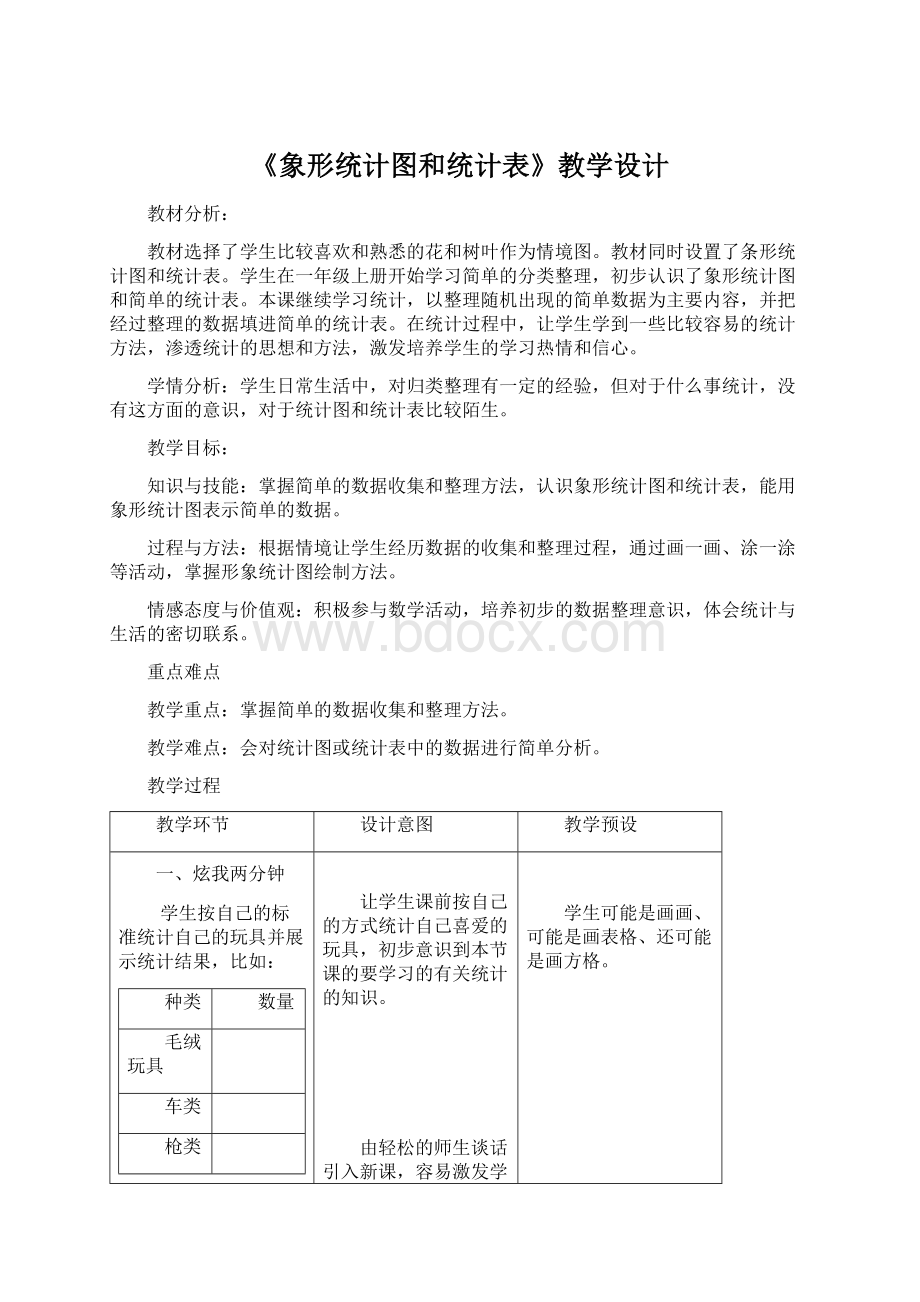 《象形统计图和统计表》教学设计文档格式.docx