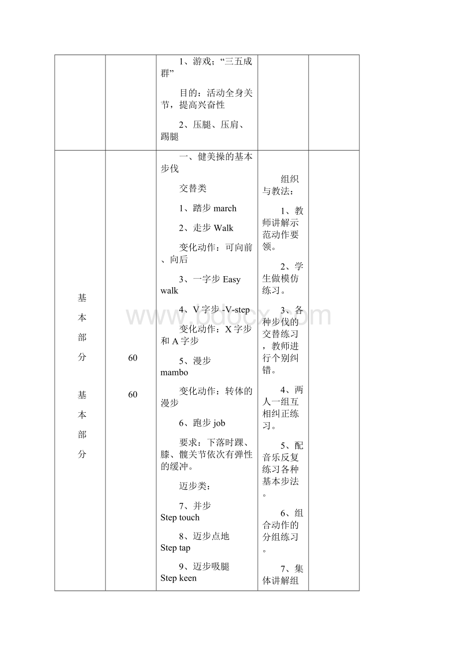 健美操普修课教案.docx_第2页