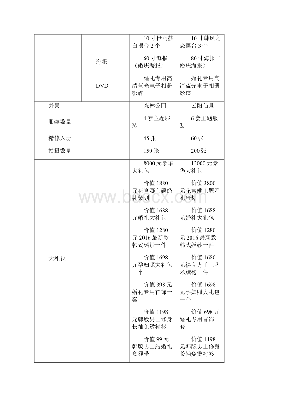 黄金季私人定制婚纱照拍摄高端销售定制项目可行性方案.docx_第2页