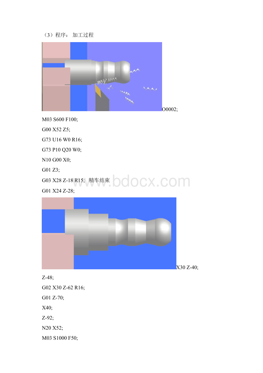 数控加工实训报告Word格式.docx_第3页