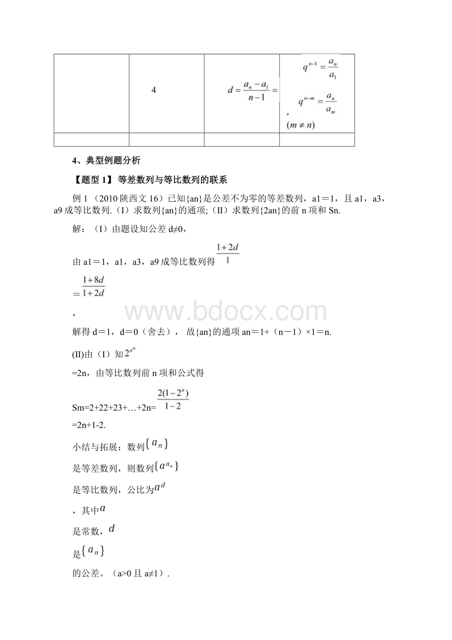 高中数学数列复习题型归纳解题方法整理.docx_第3页