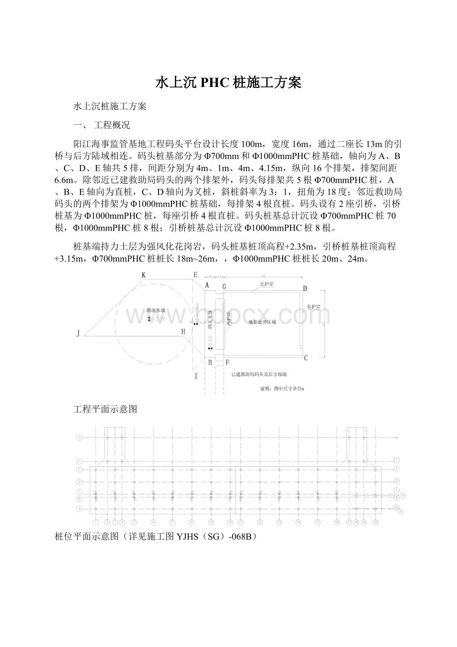 水上沉PHC桩施工方案.docx