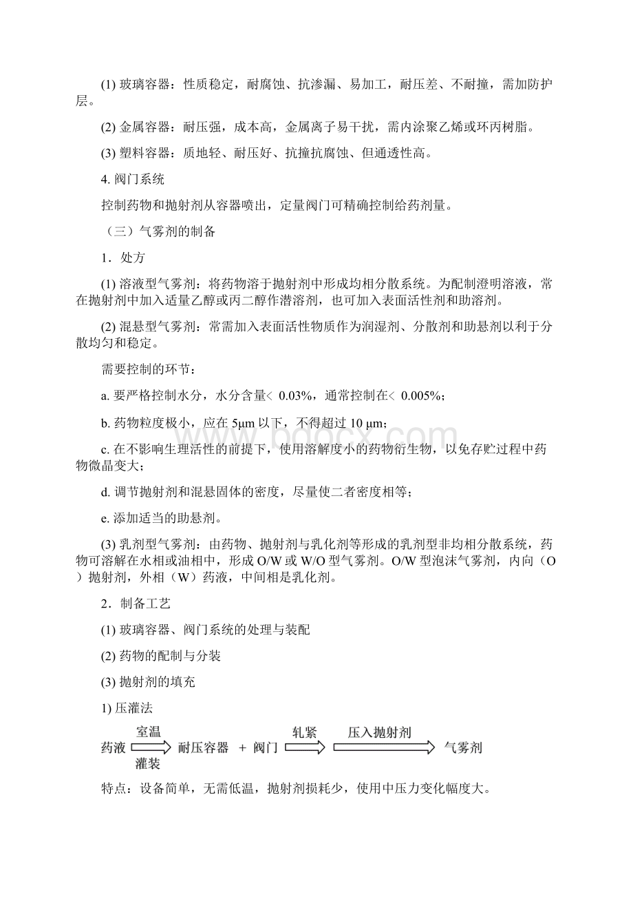 药剂学气雾剂喷雾剂粉雾剂深刻复习指南.docx_第3页