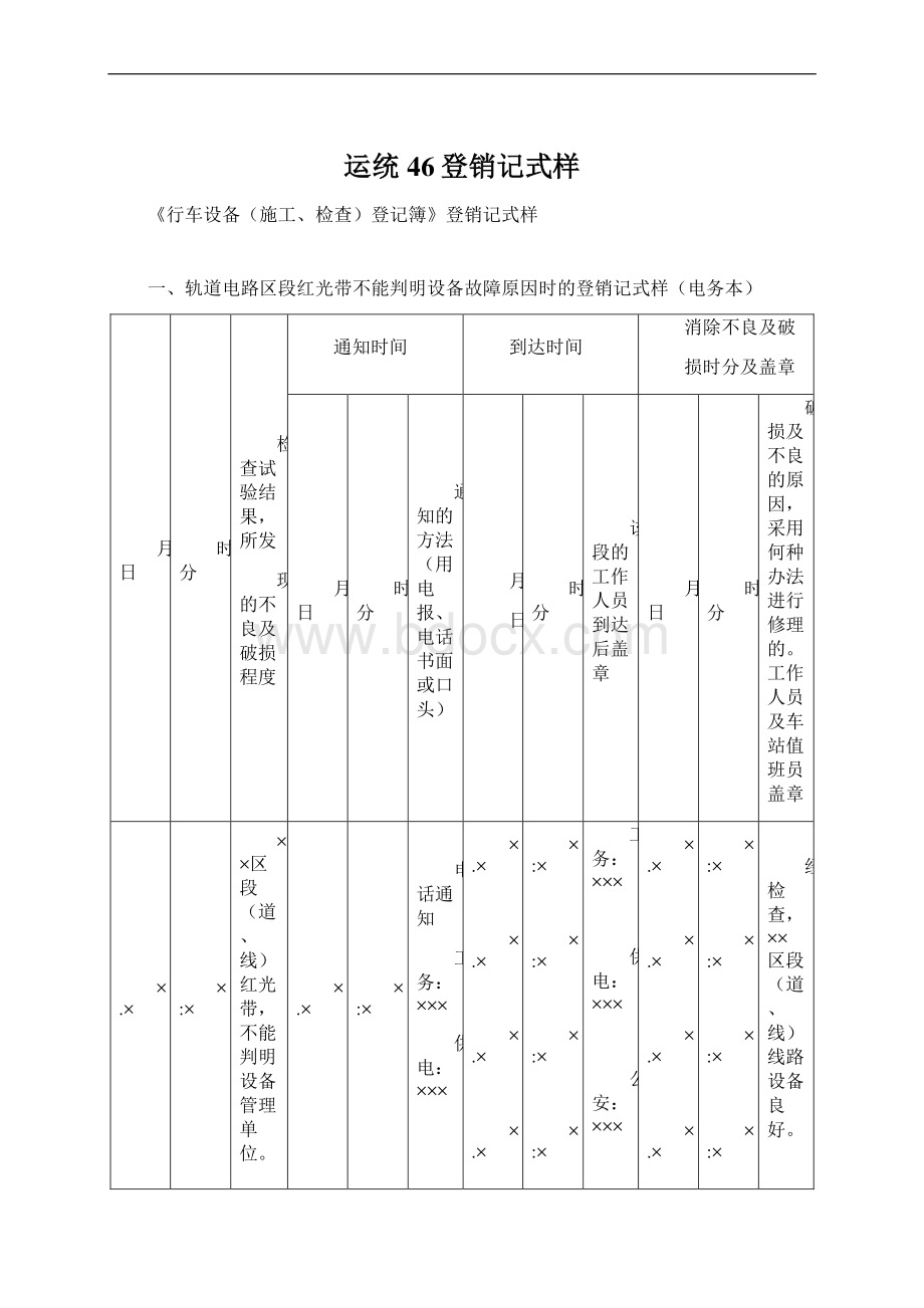 运统46登销记式样Word文件下载.docx_第1页