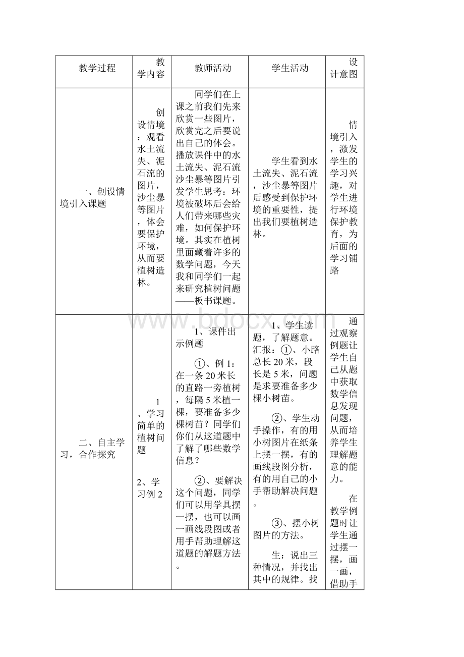 植树问题教学设计.docx_第2页