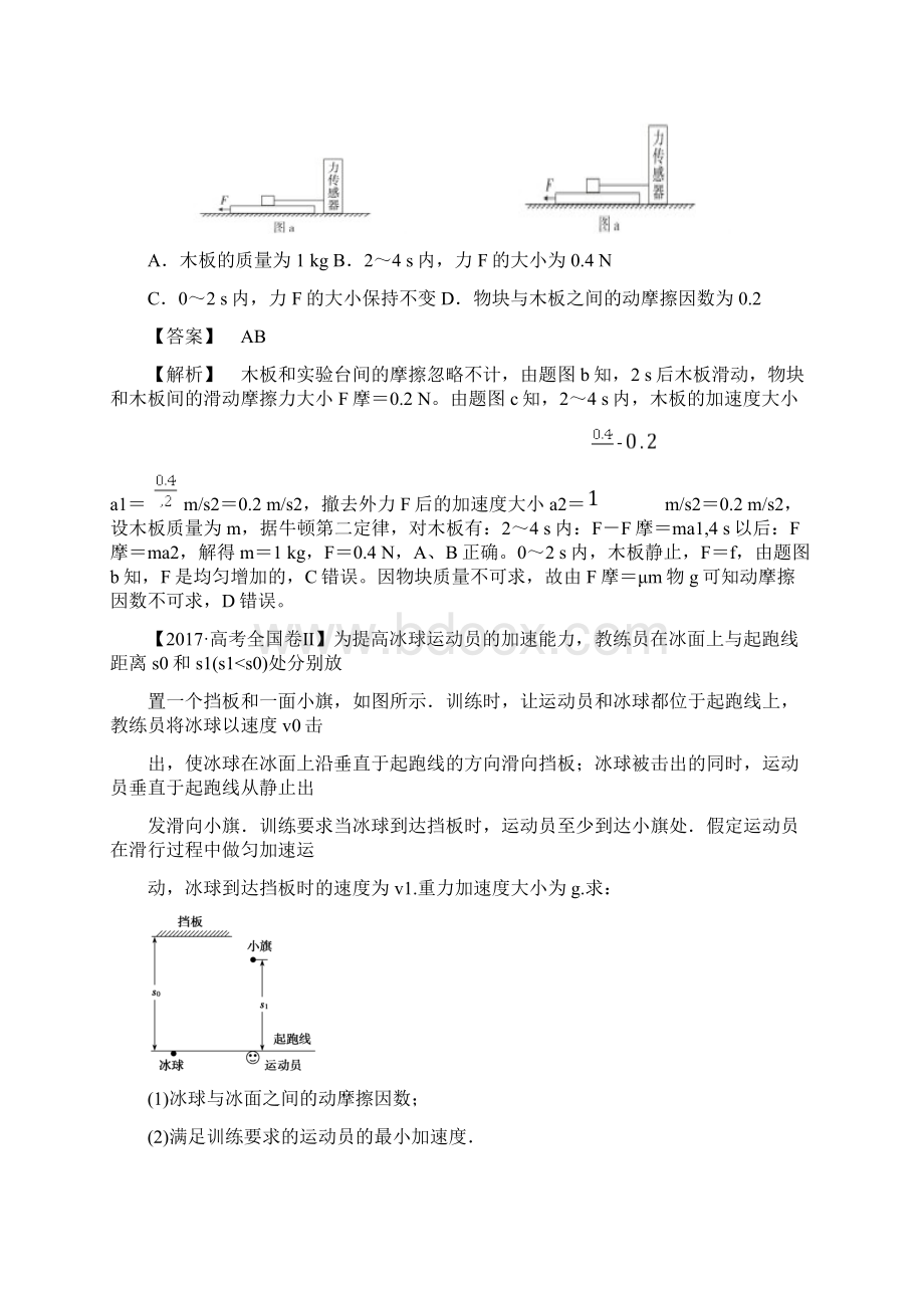 高考物理备考微专题精准突破专题16 动力学基本问题解析版.docx_第2页