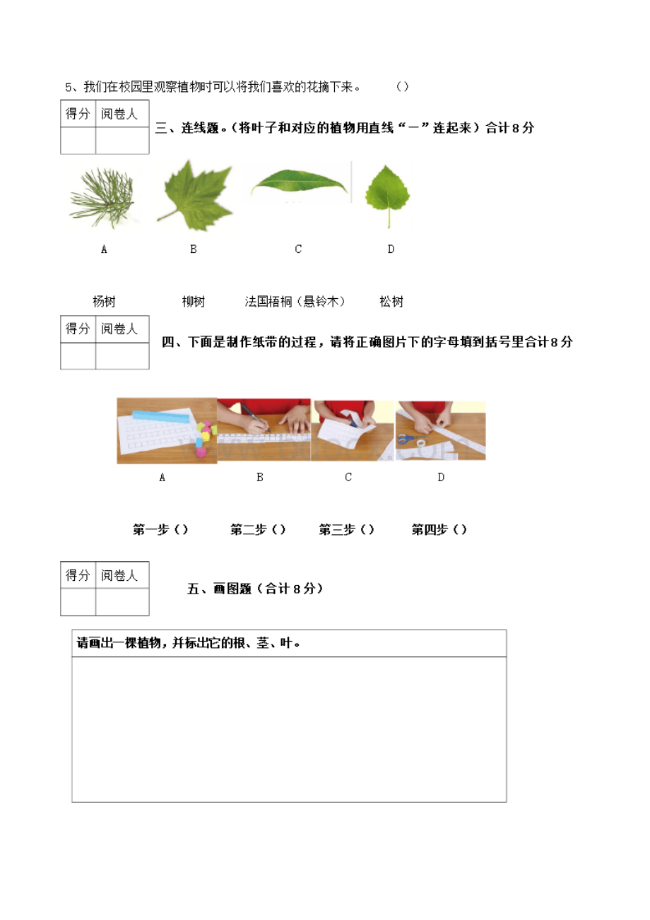 一年级科学期末复习大闯关docWord文档下载推荐.doc_第2页