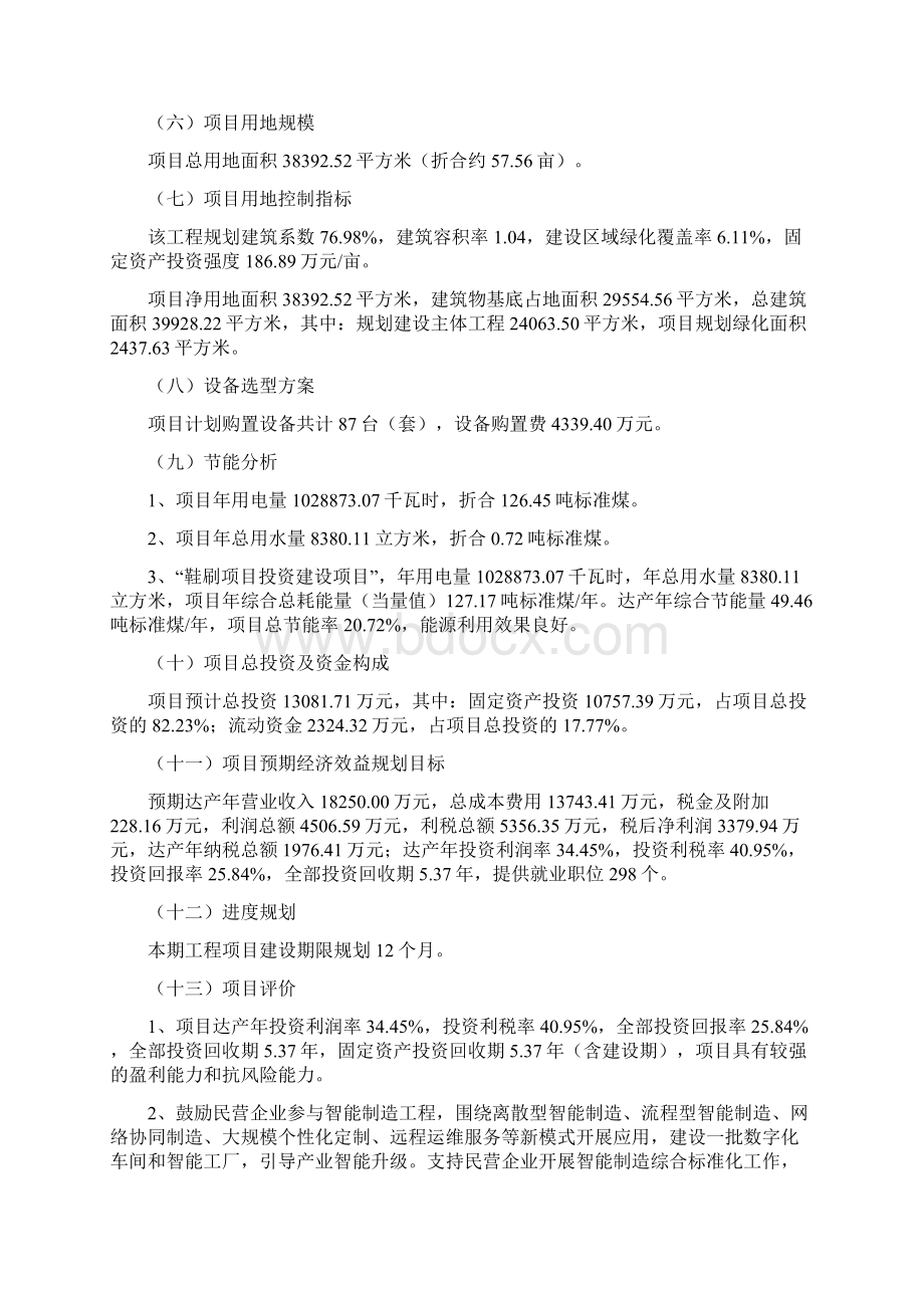 鞋刷项目投资计划说明.docx_第2页