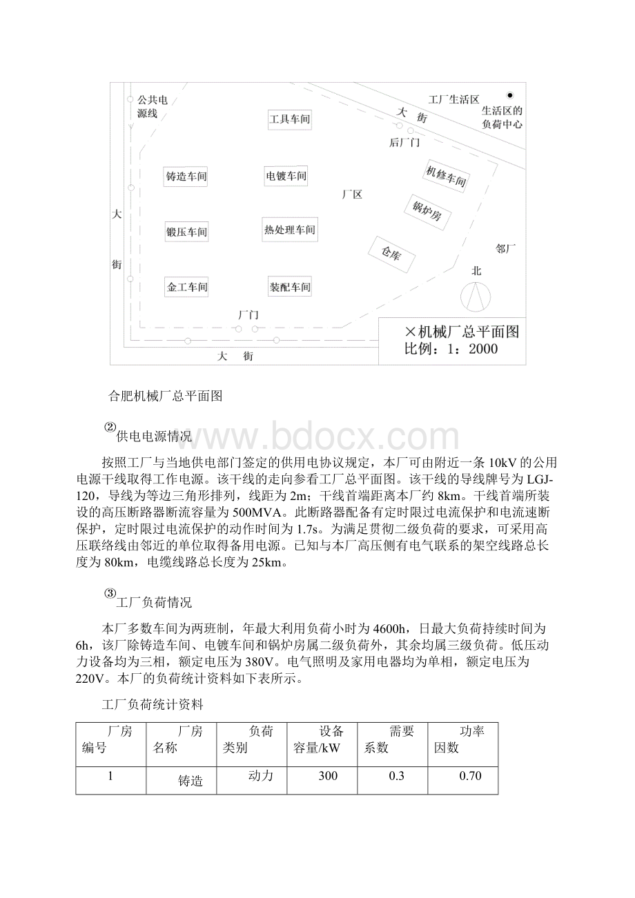 工厂供配电技术课程设计1Word文档格式.docx_第2页