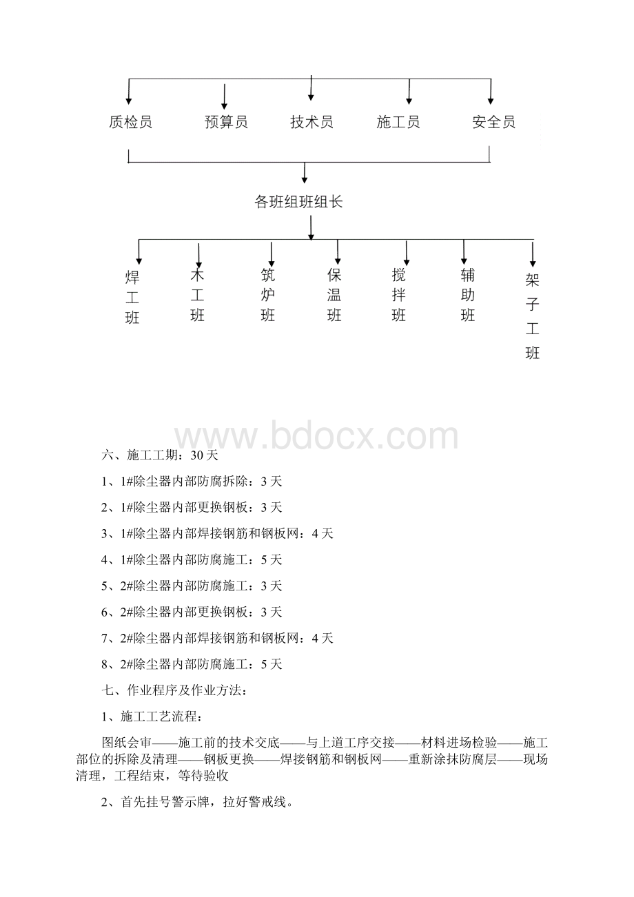 除尘器防腐施工方案Word下载.docx_第3页