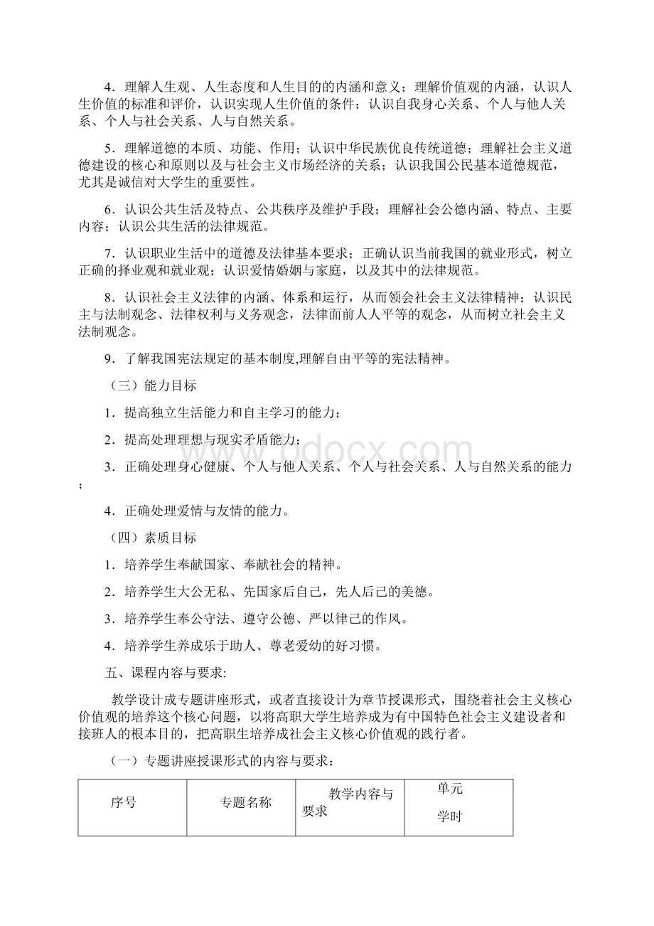 《思想道德修养与法律基础》课程标准doc.docx_第3页