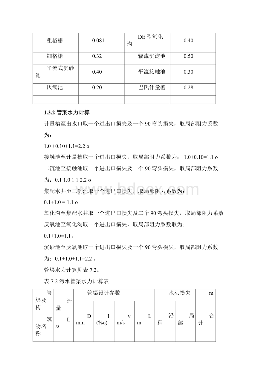 污水处理厂高程设计参考Word格式文档下载.docx_第3页