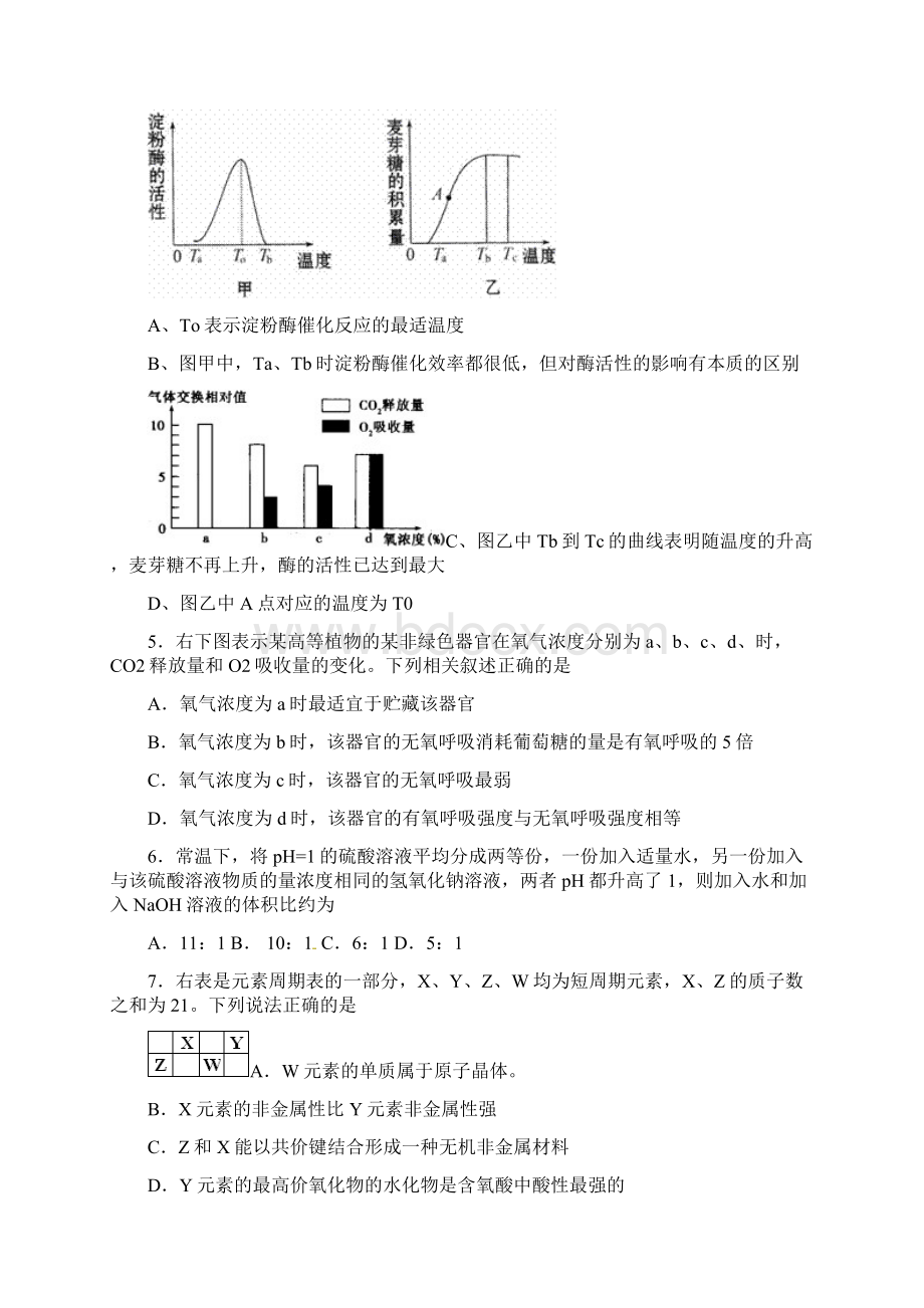 高考理综模拟试题32.docx_第2页